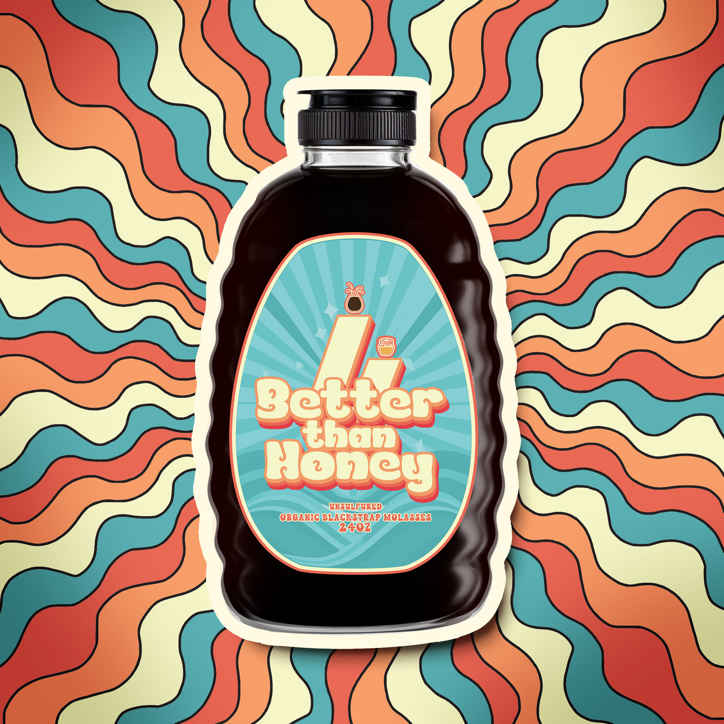 Unsulfured Organic Blackstrap Molasses