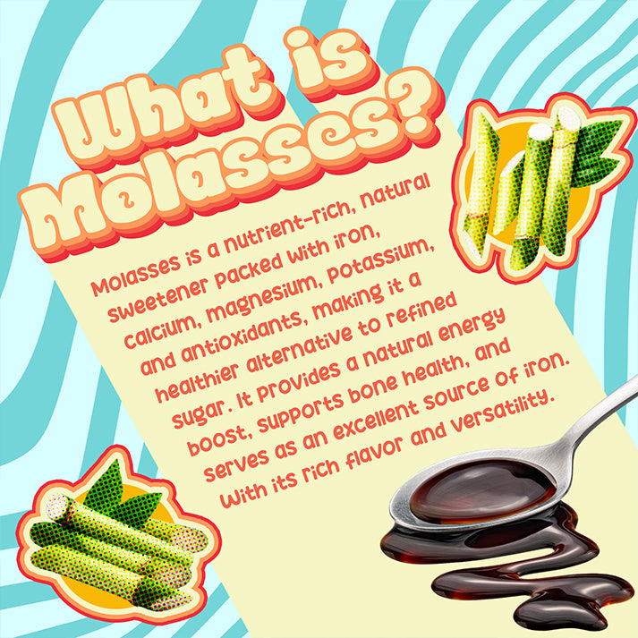 Unsulfured Organic Blackstrap Molasses